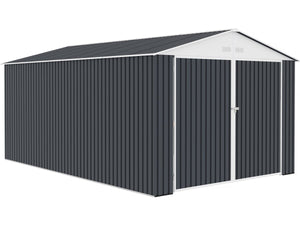 Garage in metallo "Houston" 15,36 mq - Antracite