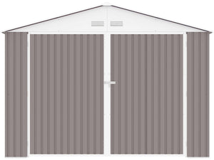 Garage in metallo NEVADA con porta battente - 15,36 m²