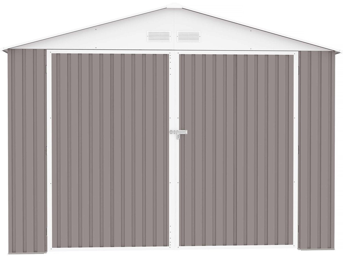 Garage in metallo NEVADA con porta battente - 18,56 m²