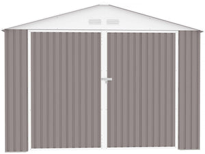 Garage in metallo NEVADA con porta battente - 18,56 m²