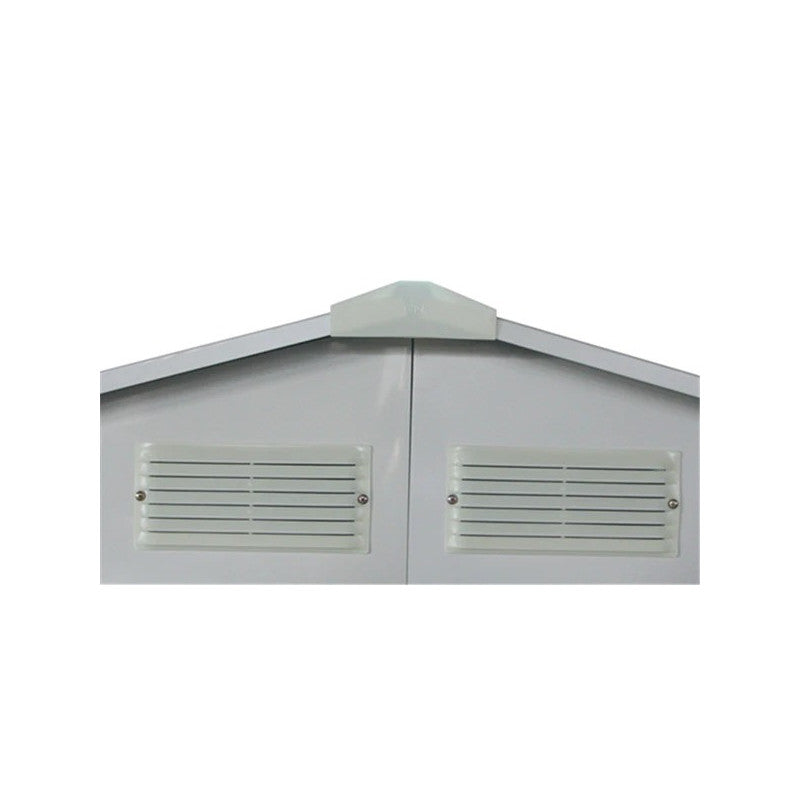 Garden Cottage MetalGreen con Legnaia