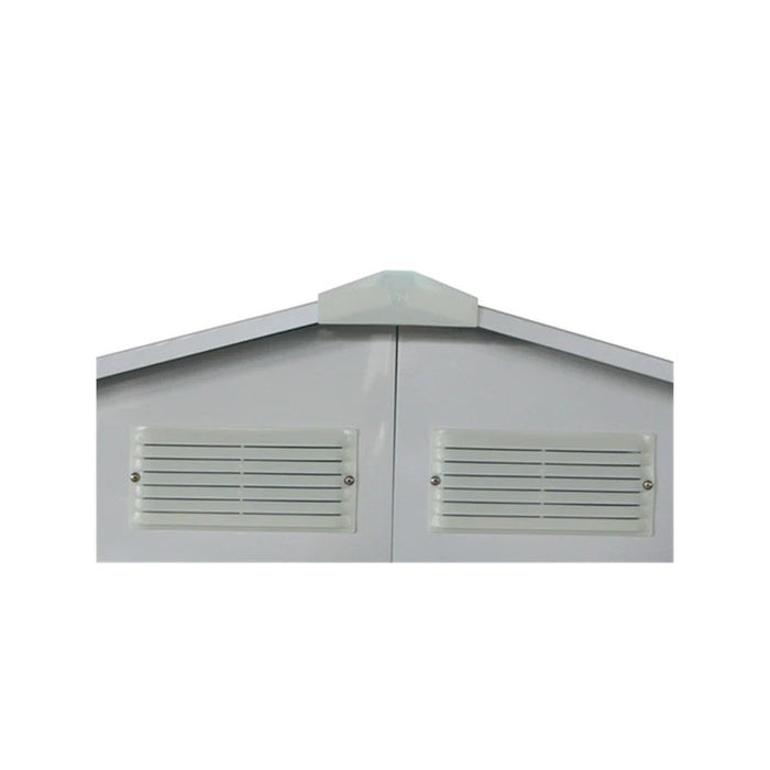 Garden Cottage MetalGreen con Legnaia