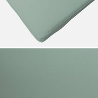 Set 2 coprisedili per lettino prendisole, verde grigio