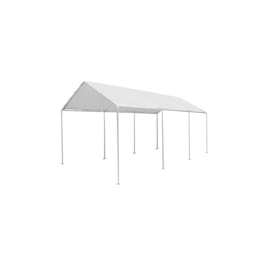 Gazebo da Esterno Copertura Auto Box Parcheggio Bianco 3x6 mt