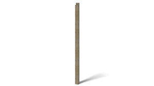 Gazebo da giardino in legno pergola 4.04x4.04 m con pannell - Impregnata - ALT133 - ALTANKA