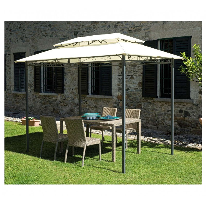 Gazebo Illinois rettangolare MOIA 3x2 mt