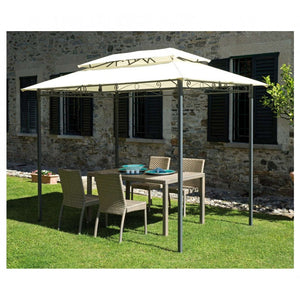 Gazebo Illinois rettangolare MOIA 3x2 mt