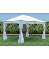 GAZEBO MIAMI TELO BIANCO 300X300 cm