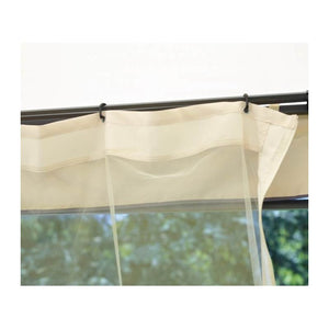 Gazebo MOIA quadrato 3x3 in ferro epoxy antracite