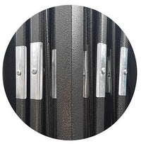 Gazebo 3x6 m verde pieghevole portatile estendibile richiudibile estensibile acciaio SENZA laterali per fiere eventi stand chiosco tenda tendone mercato mercatino  