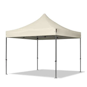 Trade Shop - Gazebo Pieghevole Giardino 3x3x3mt Tenda Telo Beige Padiglione Mercati Sagre 222713 -        