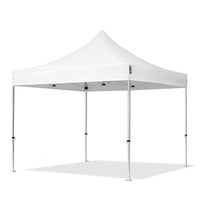 Trade Shop - Gazebo Pieghevole Giardino 3x3x3mt Tenda Telo Bianco Padiglione Mercati Sagre 222715 -        