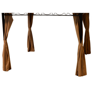 Gazebo ricambio tenda dallas 3x3m metallo 740278 senza zanzariera