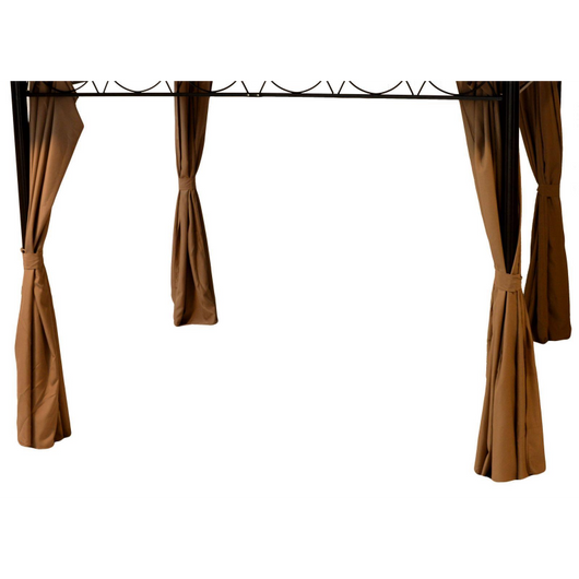 Gazebo ricambio tenda laterale 3x4m 740286 senza zanzariera