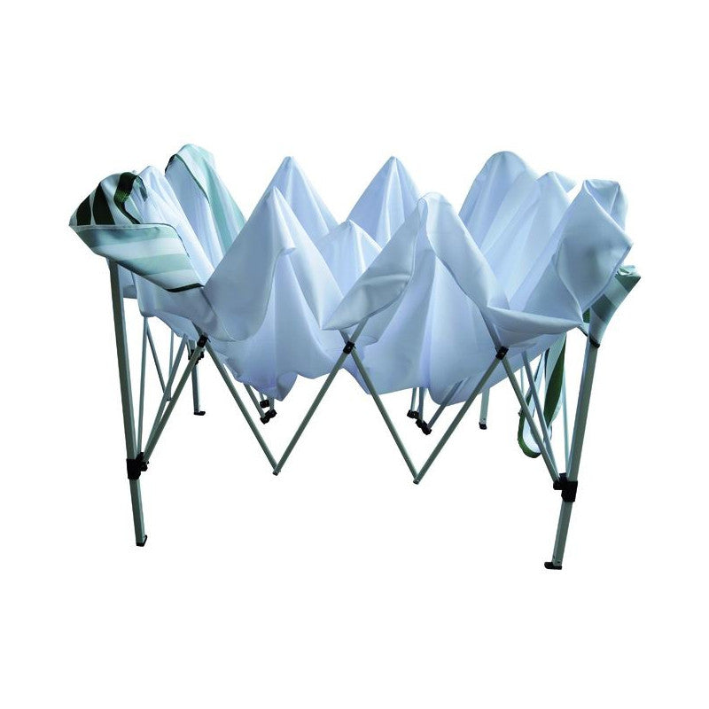 Gazebo Vigor alu-pieghevole, copertura pl 160g, 300x200 cm