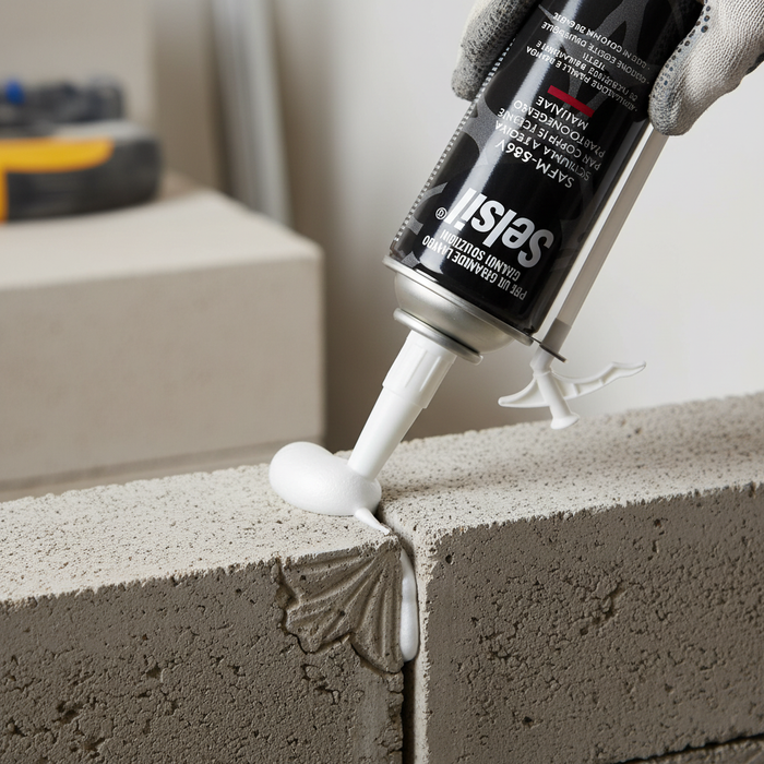 Schiuma adesiva manuale safm-865 per cappotto, coppi e cartongesso 750 ml