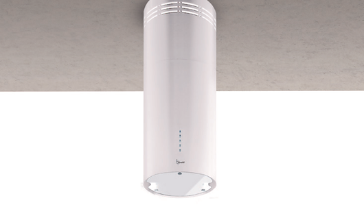 CAPPA RODIA ISOLA cm 30 - Bianca - 800 m3/h