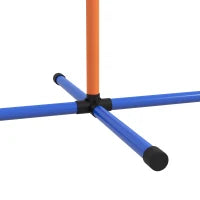 Kit di Agilità per Cane da 4 Pezzi con Slalom, Anello di Salto, Ostacoli, Kit di Addestramento, Sacco di Trasporto, Arancione