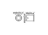 GEISER 10ø, Incasso per Esterni, Faro Barcelona