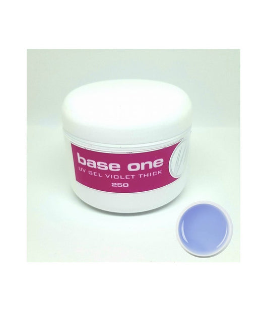Gel Costruttore Monofasico Viola Base One Denso Uv 100g Anti Giallo Nail Art         