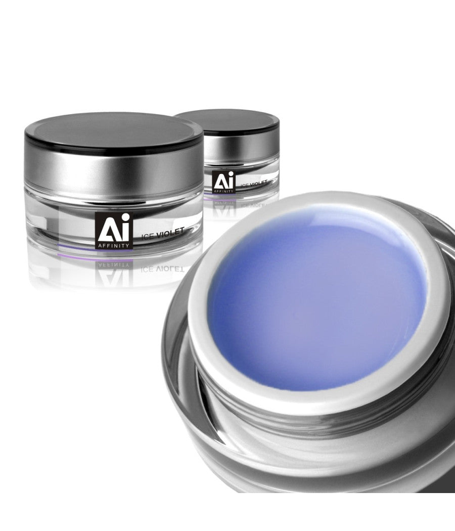 Gel Indurente Ice Violet 50 Gr Nail Art Uv Per Unghie Spesse Generante Unghia         