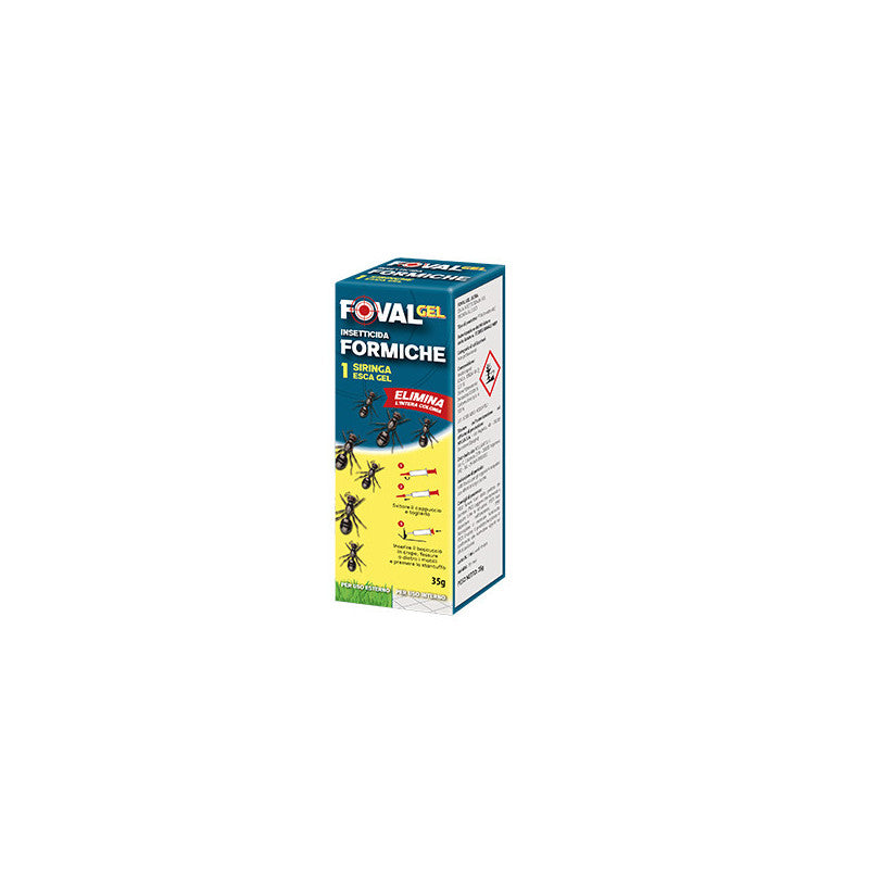 Gel insetticida Foval formiche 35 g – attrattivo concentrato – Foval