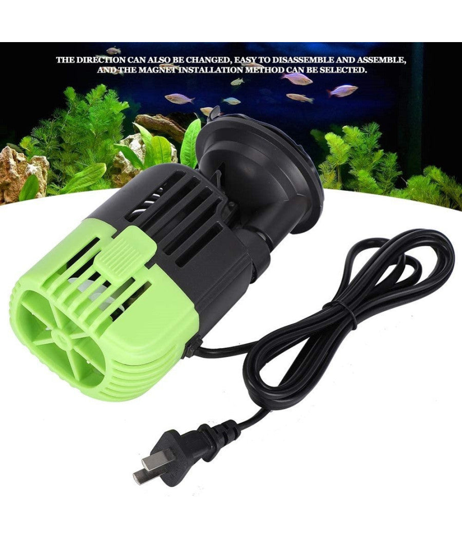 Generatore Di Onde Per Acquario Sommergibile Pompa Circolazione Testa Girevole         