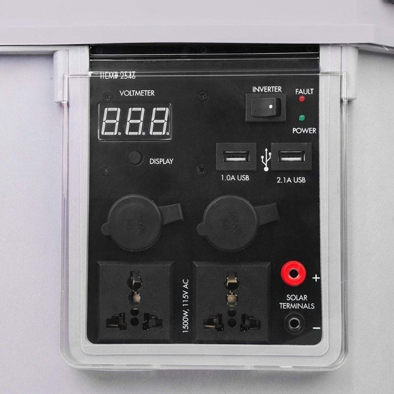 Generatore solare portatile con batteria