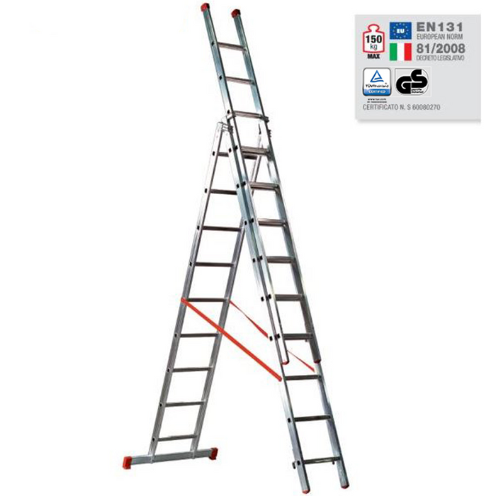 Scala Trasformabile FACAL G-300-3 GENIA 3 Rampe Mt. 5,43