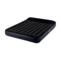 Intex 64150ND - Materasso Gonfiabile Matrimoniale Dura-Beam Pillow Rest Autogonfiante, 152x203x25 cm