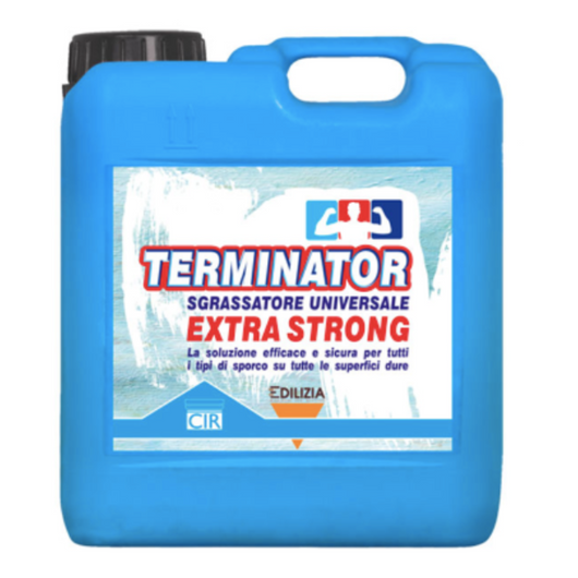 Detergente sgrassante universale pulizia profonda sporco grasso terminator 5 l