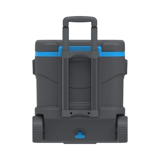 Ghiacciaia su Ruote Trolley Icebox Grigio e Blu 45L