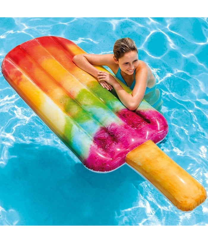 Ghiacciolo Gelato Materassino Isola Gonfiabile Mare Piscina 191 X 76 Cm         