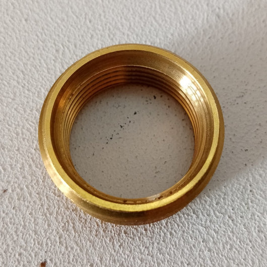 Ghiera riduzione da 1 x 3/4 ad anello in ottone giallo