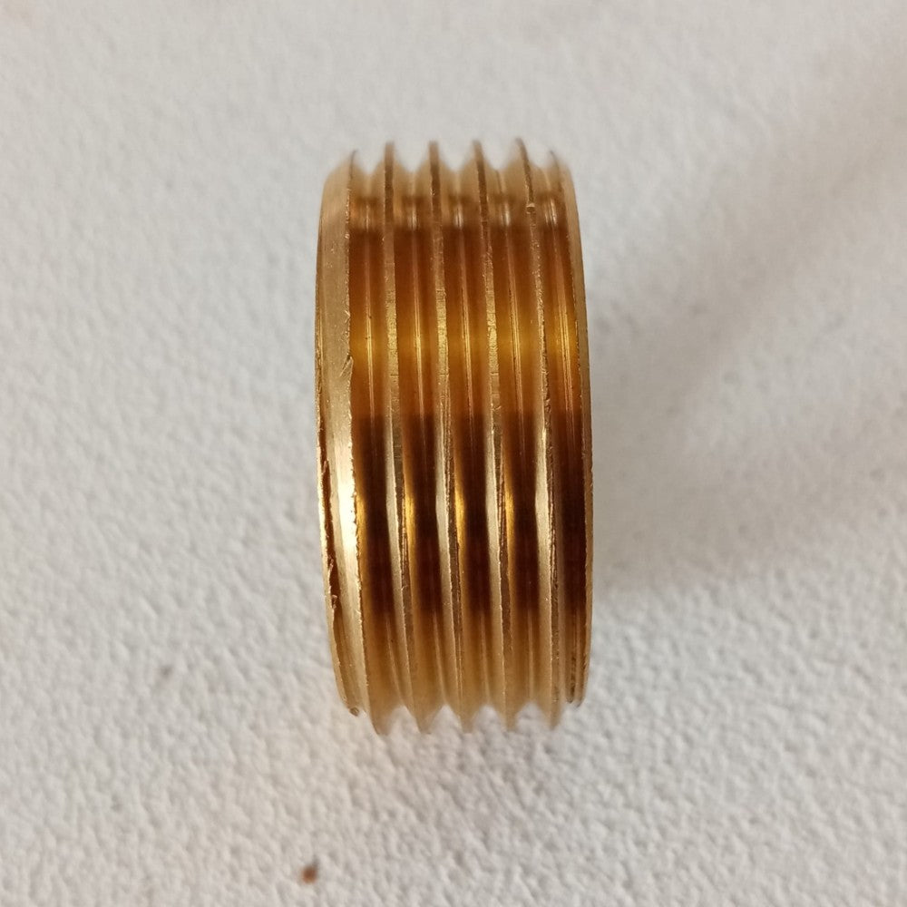 Ghiera riduzione da 3/4 x 1/2 ad anello in ottone giallo