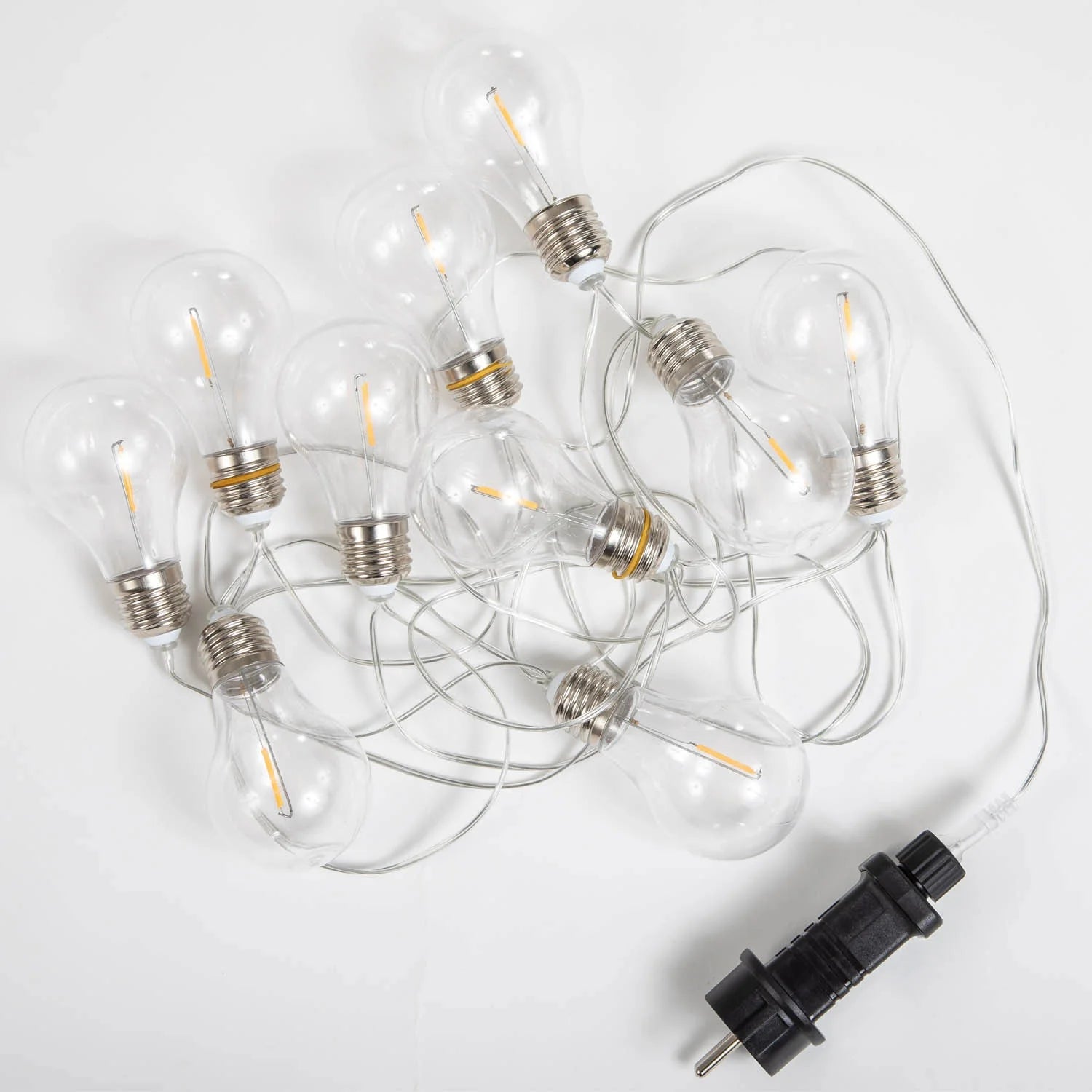 LÚZETE - GHIRLANDA DI CAVI TRASPARENTI STELLA