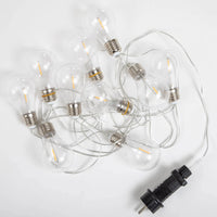 LÚZETE - GHIRLANDA DI CAVI TRASPARENTI STELLA