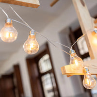 LÚZETE - GHIRLANDA DI CAVI TRASPARENTI STELLA