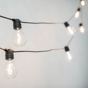 LÚZETE - GHIRLANDA DI CAVO NERO ALLEGRA