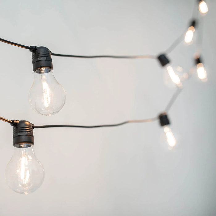 LÚZETE - GHIRLANDA DI CAVO NERO ALLEGRA