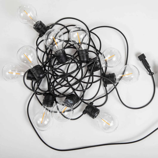 LÚZETE - GHIRLANDA DI CAVO NERO ALLEGRA