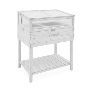 Orto rialzato in legno 80x60x109cm, marrone naturale