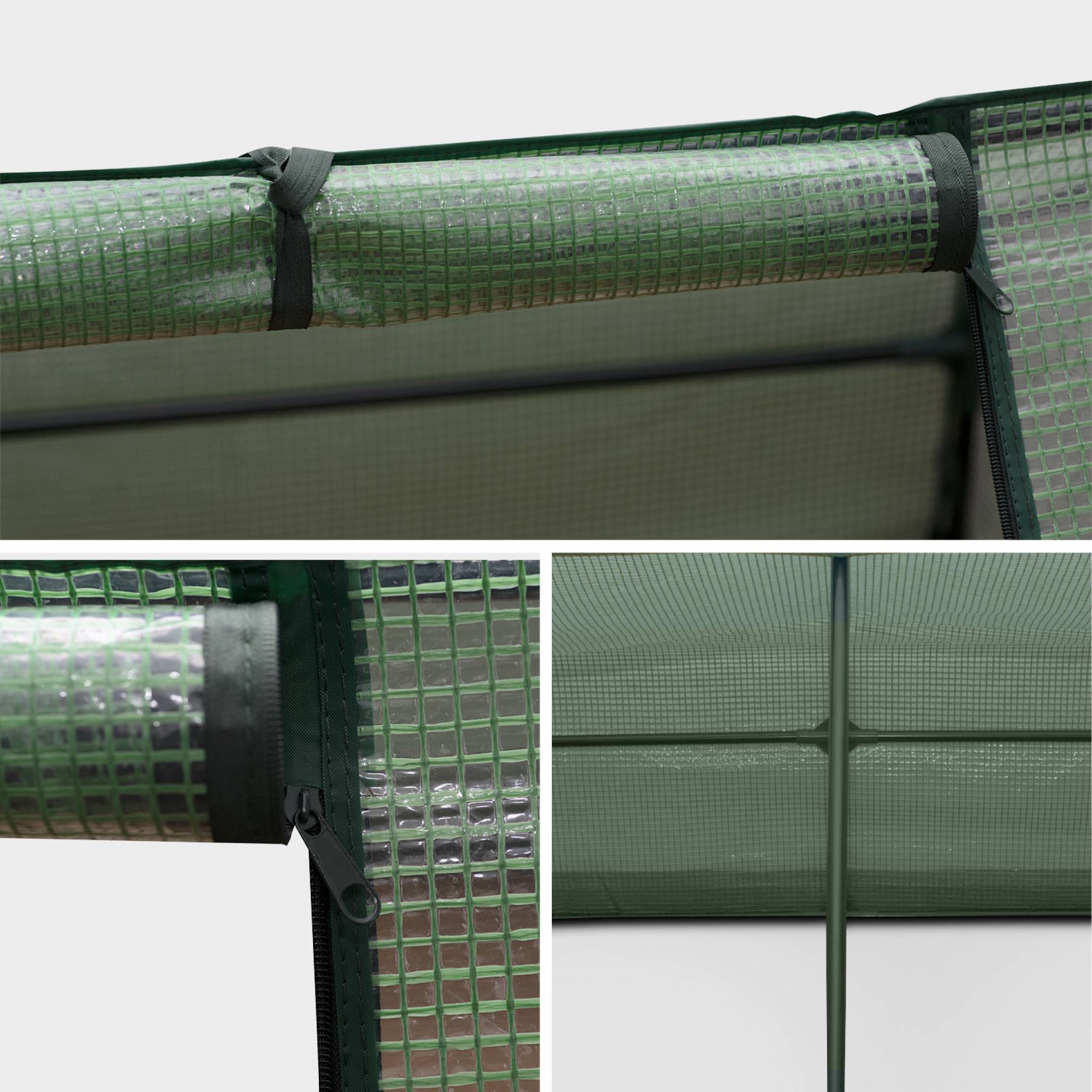 Mini serra da giardino 2.5m², verde