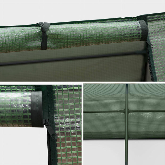 Mini serra da giardino 2.5m², verde