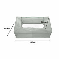 Mini serra da giardino 2.5m², verde