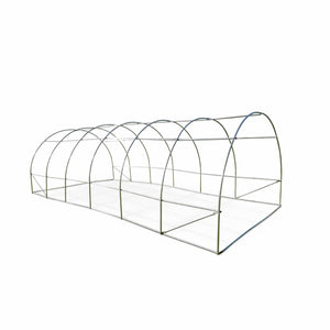 Serra da giardino in polietilene, verde