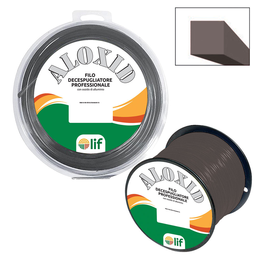 filo professionale 'aloxid' mm 2,4  mt 72 cod:ferx.6208106nlm