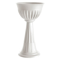 vaso pvc a colonna øcm 43 x h.74,5 lt.20 - grigio cod:ferx.6125291nlm
