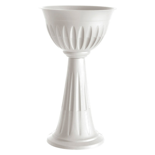 vaso pvc a colonna øcm 43 x h.74,5 lt.20 - grigio cod:ferx.6125291nlm