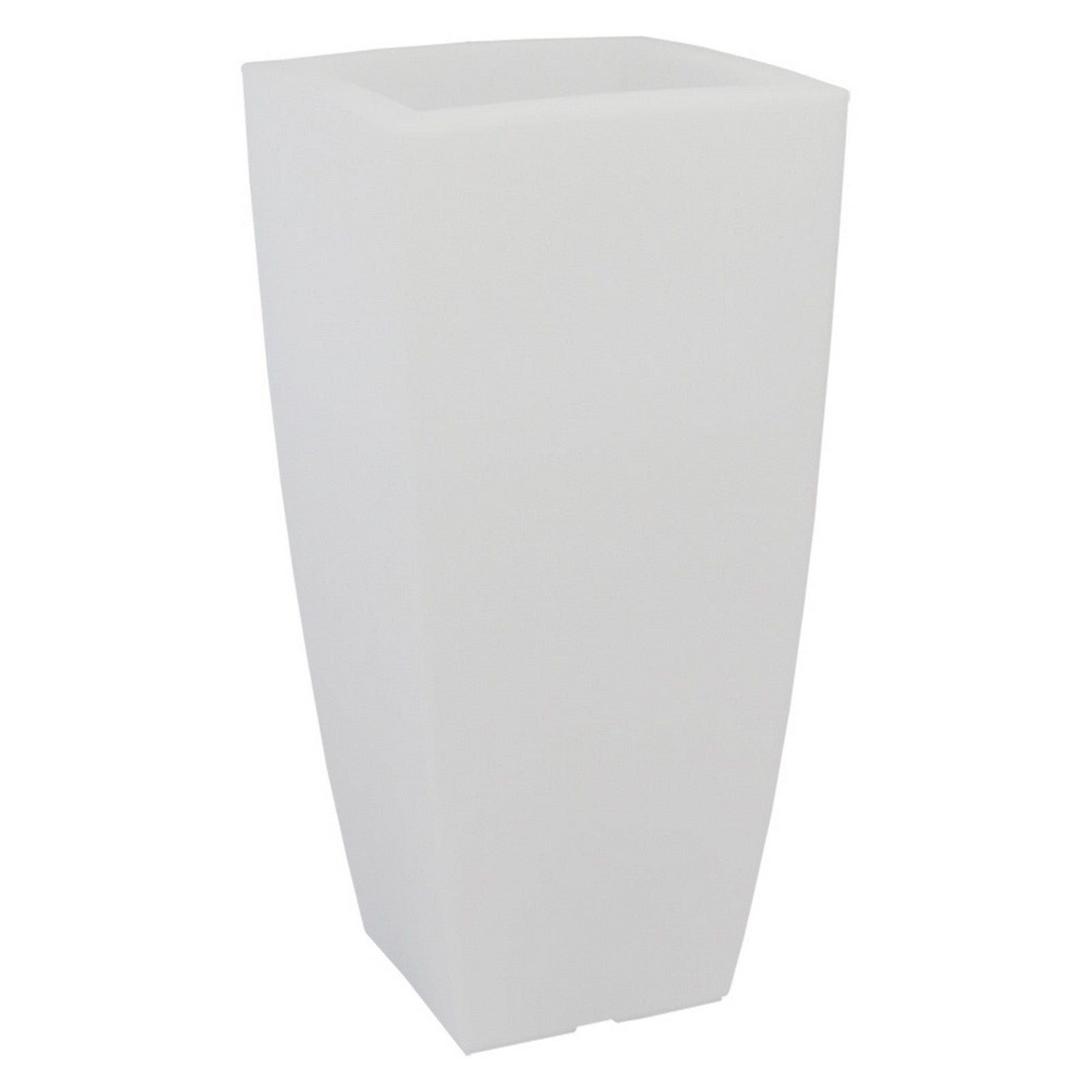 vaso quadro 'stilo lamp' cm 33 x 33 x h 70 lt15 ghia/luc.bia cod:ferx.6126850nlm